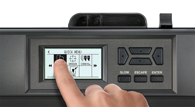 Graphtec CE8000 Control Panel Touchscreen