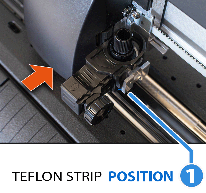 Graphtec CE8000 Tool Position