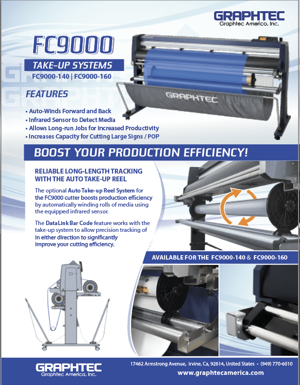 Graphtec Take-Up Brochure